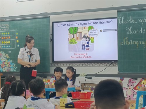 Tiết dạy Tốt Chào mừng Ngày Nhà giáo VIệt Nam 20-11 - Năm học 2024-2025 - Lớp 1.2